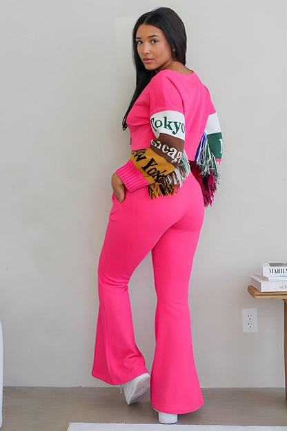 Heart of the City Lounge Wear Set - MeeeShop Women's Fashion