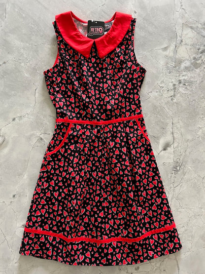 Hearts Collared Dress in XL view 5 - Heart Collar Dress