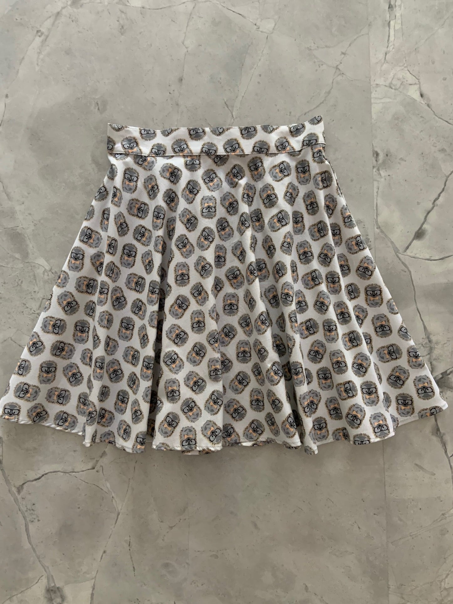 Hedgehog Skater Skirt in XL view 4 - Hedgehog Skating