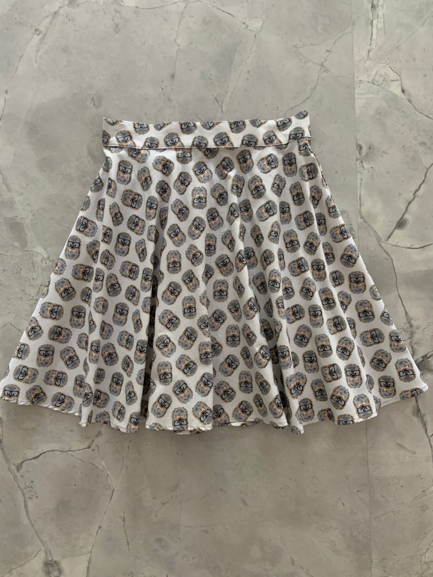 Hedgehog Skater Skirt in XL view 4 - Hedgehog Skating