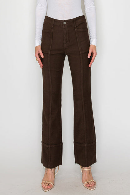 Helena Tummy Control High Rise Bootcut Jeans in 11 (29) view 5 - High-Waisted (bottom)