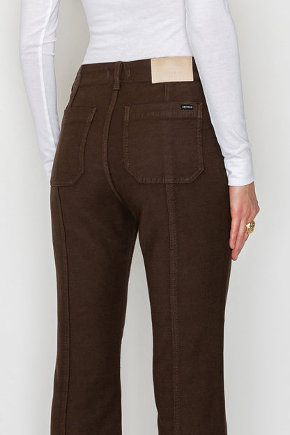 Helena Tummy Control High Rise Bootcut Jeans in 9 (28) view 4 - High-Waisted (bottom)