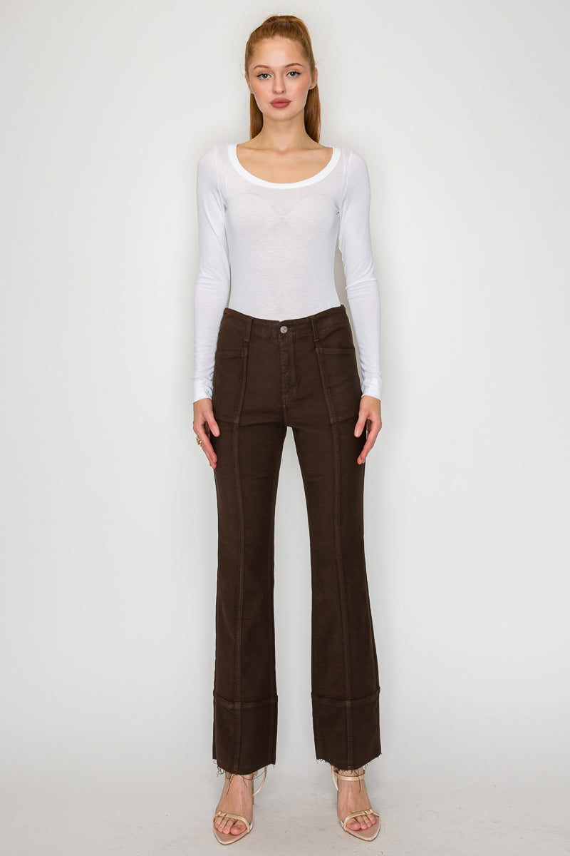 Helena Tummy Control High Rise Bootcut Jeans view 8 - High-Waisted (bottom)