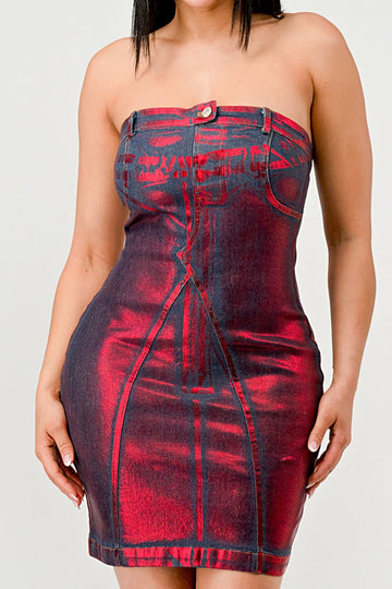 Hellcat Denim Dress - MeeeShop Women's Fashion