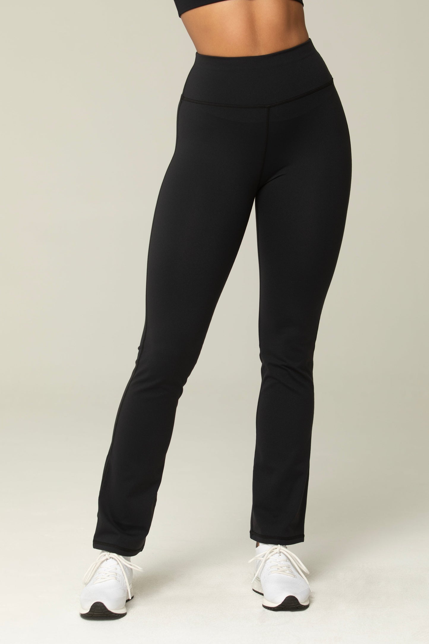 Helloday.us Bootcut Flare High Waist Leggings in INDIGO view 6 - High-Waisted - Bootcut Flare Leggings With Pockets
