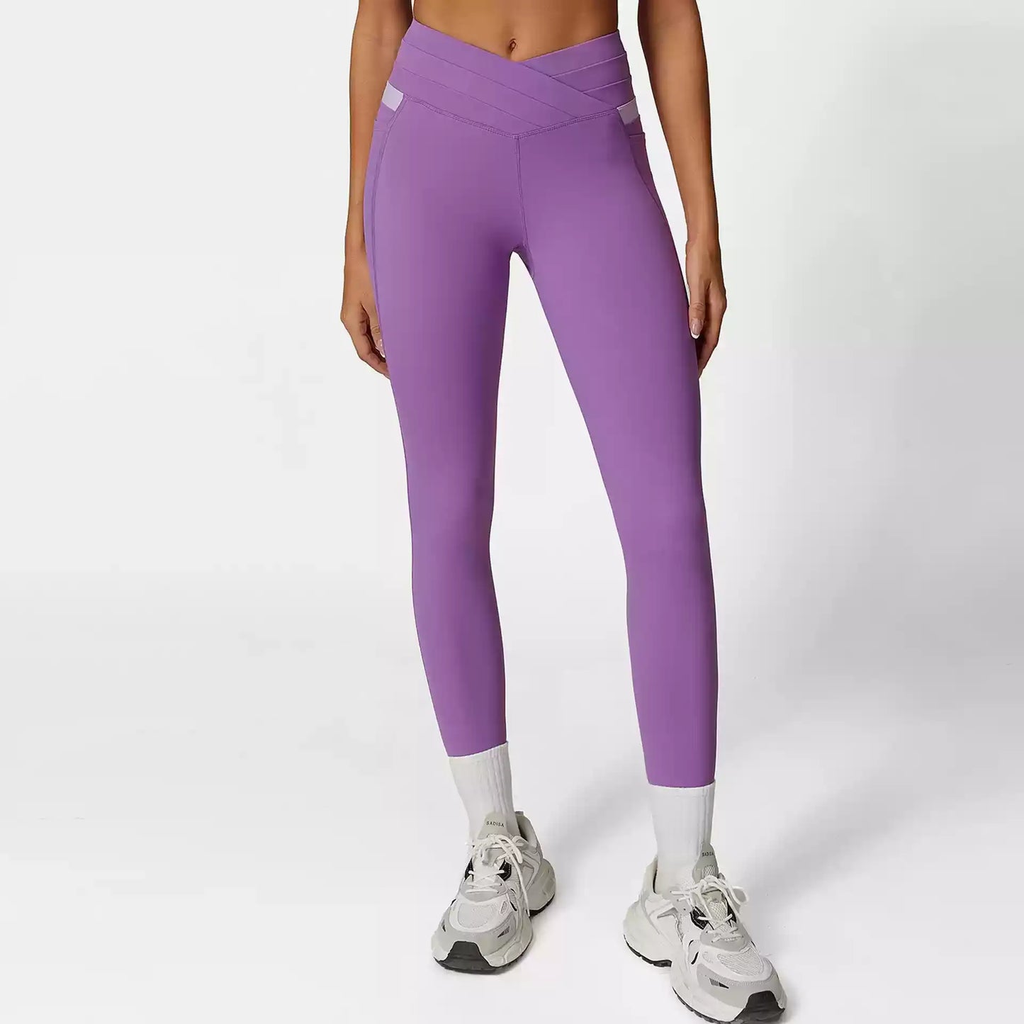 Helloday.us Contour Flex Two-tone Leggings in Black view 10 - Flex Contour Tights (bottom)