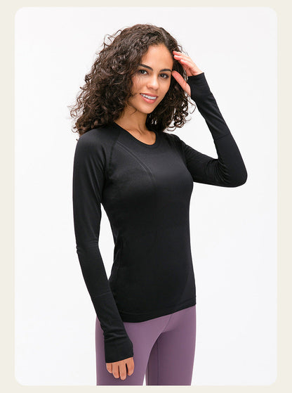 Helloday.us Crescent Tech Long Sleeve Shirt 3.0 Hip Length in WHITE view 10 - Crescent Tester (top)