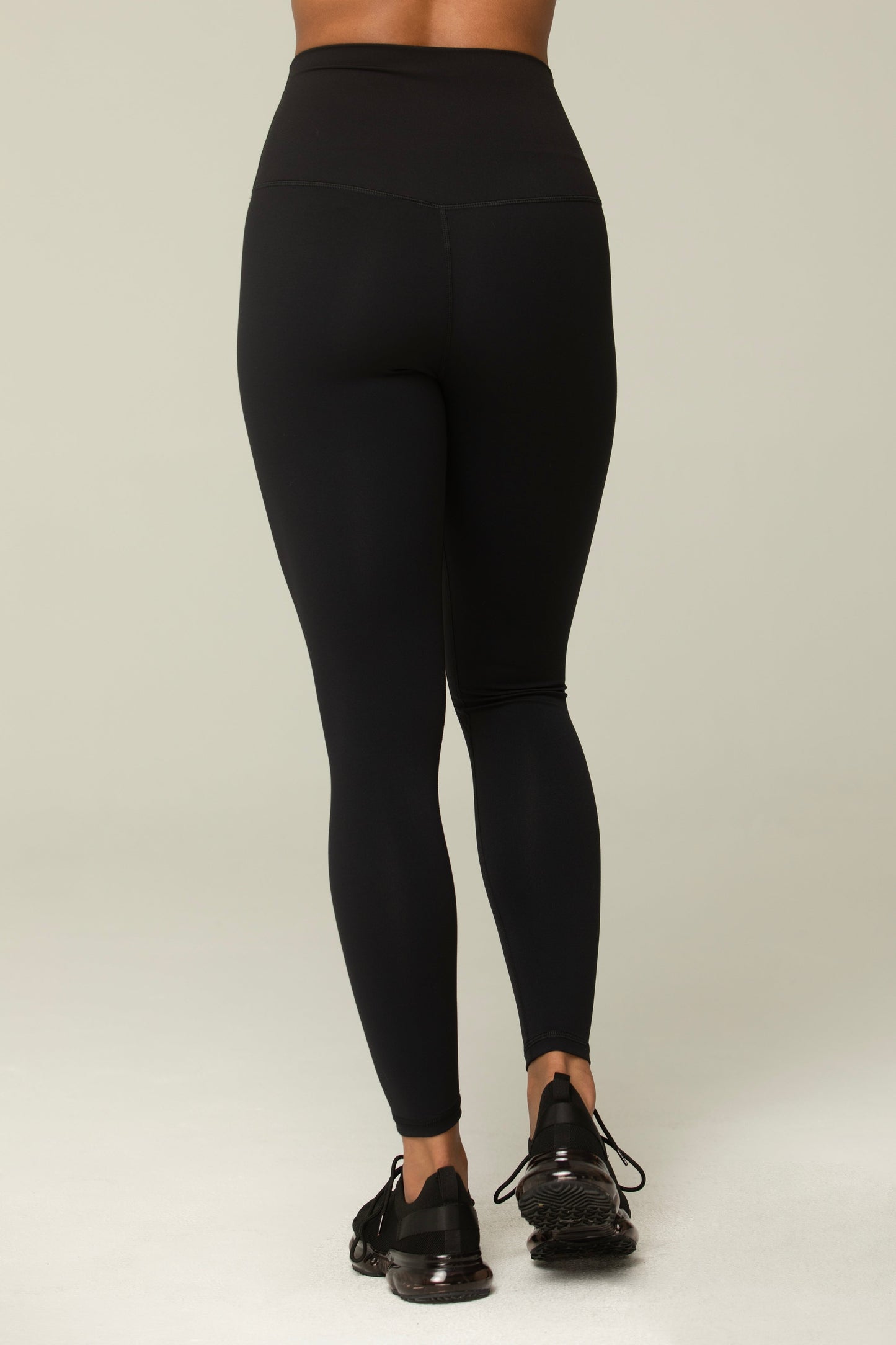 Helloday.us Hello Day High Waist Smooth Leggings in RED view 5 - High-Waisted - Hello Leggings (bottom)