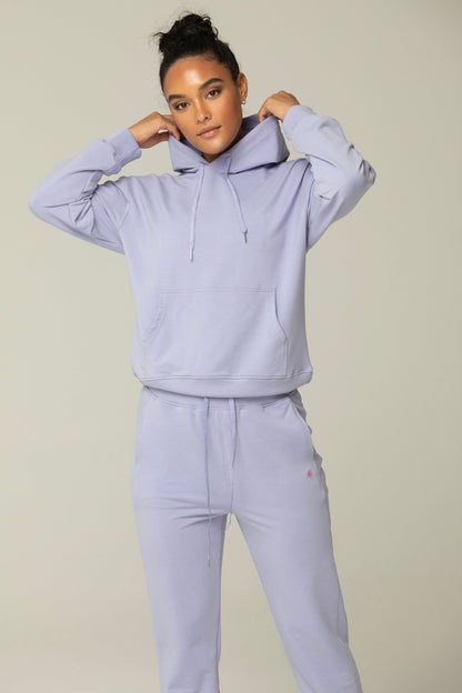 Helloday.us Luna Relaxed Fit Jogger Pants – Everyday Women’s Lounge & Athleisure Wear | Lavender in Lavender view 2