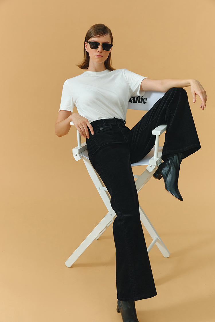 Hey Joanie 80's Baggy Corduroy Pants in Friday I'm in Love view 2 - Hey Joanie Jeans (bottom)