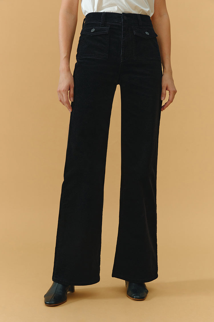 Hey Joanie 80's Baggy Corduroy Pants in Friday I'm in Love view 5 - Hey Joanie Jeans (bottom)