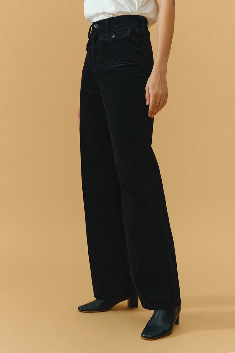 Hey Joanie 80's Baggy Corduroy Pants in Friday I'm in Love view 6 - Hey Joanie Jeans (bottom)
