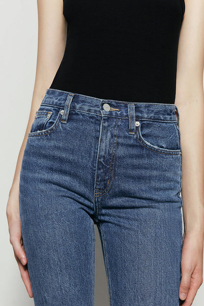 Hey Joanie Activity Grrrl High Rise Kick Crop Jeans in Once in Lifetime view 8 - High-Waisted - Hey Joanie Jeans Review