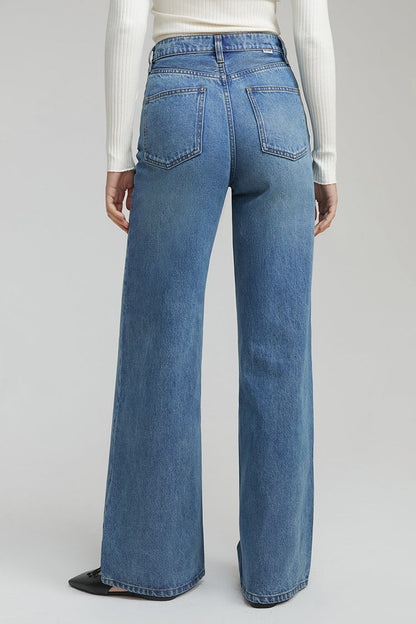 Hey Joanie Angeles High Rise Baggy Jeans in I Will Follow view 7 - High-Waisted - Hey Joanie Jeans Review (bottom)