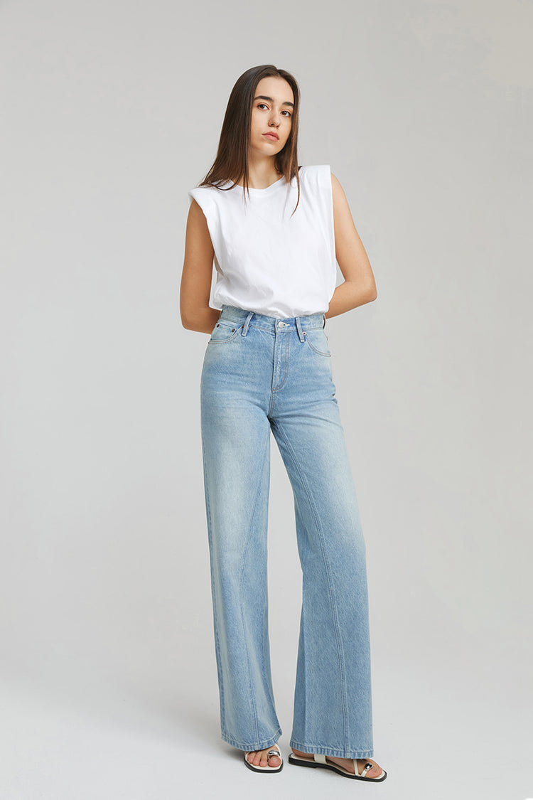 Hey Joanie Angeles High Rise Baggy Jeans in Torn view 4 - High-Waisted - Hey Joanie Jeans Review (bottom)
