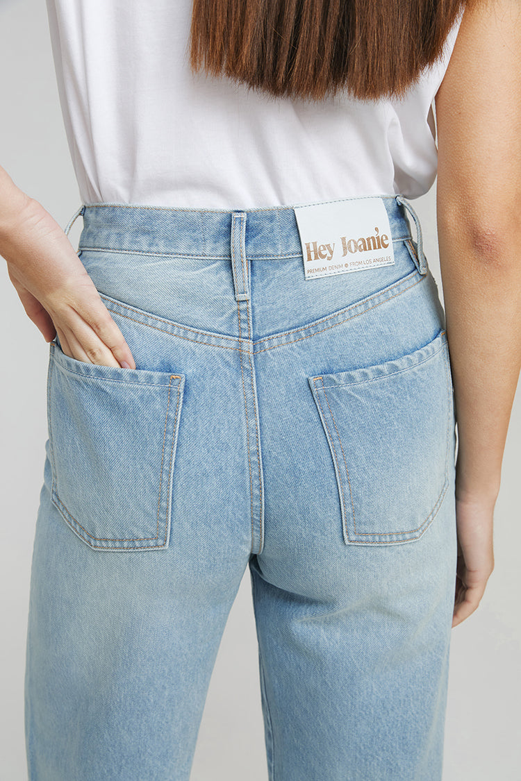 Hey Joanie Angeles High Rise Baggy Jeans in Torn view 9 - High-Waisted - Hey Joanie Jeans Review (bottom)
