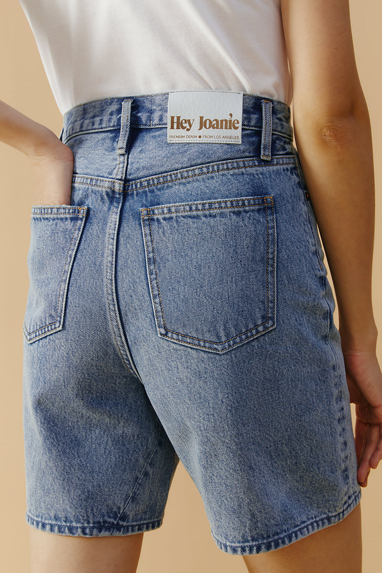 Hey Joanie Angeles High Rise Shorts view 9 - High-Waisted (bottom)