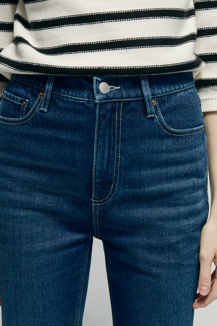 Hey Joanie Barbara High Rise Bootcut Jeans in Freedom view 19 - High-Waisted - Barbara High Rise Jeans (bottom)