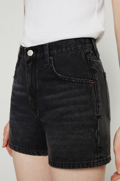 Hey Joanie Boyish Vintage High Rise Shorts view 9 - High-Waisted (bottom)