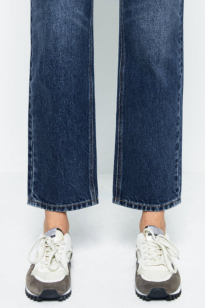 Hey Joanie Chelsea High Rise Straight Crop Jeans in Let's Stay Together view 10 - High-Waisted - Hey Joanie Jeans Review