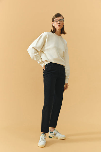 Hey Joanie Chelsea High Rise Straight Crop Jeans in Time of The Season view 14 - High-Waisted - Hey Joanie Jeans Review