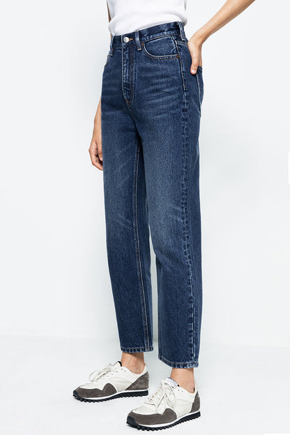 Hey Joanie Chelsea High Rise Straight Crop Jeans in Let's Stay Together view 6 - High-Waisted - Hey Joanie Jeans Review