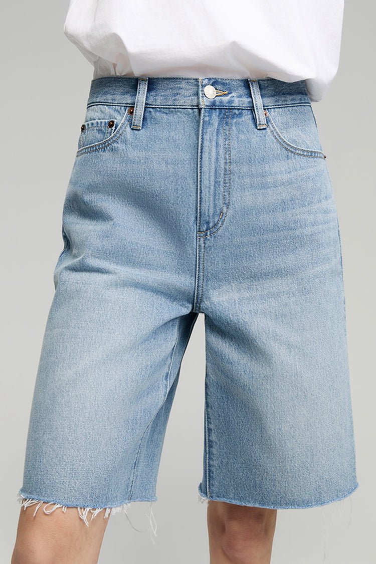 Hey Joanie Coastal Breeze 90's Bermuda Shorts in I Want You Back view 8 (bottom)