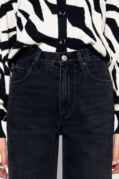 Hey Joanie Coney Island Whitefish High Rise Wide Jeans in Hey Jude view 18 - High-Waisted - Hey Joanie Jeans Review