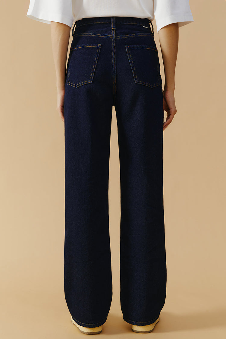 Hey Joanie Coney Island Whitefish High Rise Wide Jeans in That'll Be The Day view 7 - High-Waisted - Hey Joanie Jeans Review