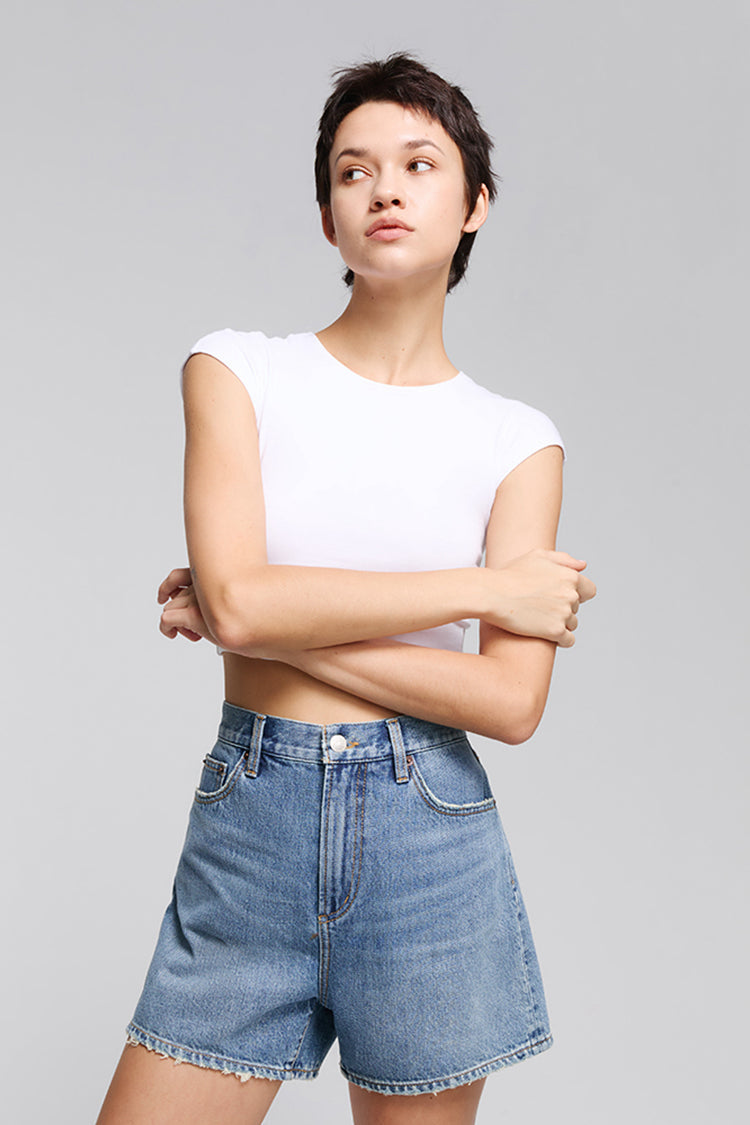 Hey Joanie Easy Buckle Shorts in Me, Myself, And I view 3 - Shorts 1 (bottom)