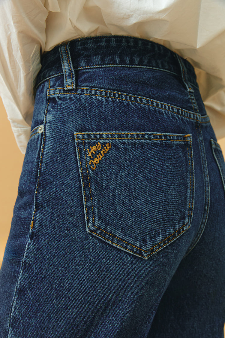 Hey Joanie Fifth Avenue Tapered Jeans in I Put A Spell On You view 9 - Hey Joanie Jeans Review (bottom)