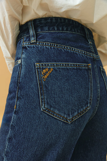 Hey Joanie Fifth Avenue Tapered Jeans in I Put A Spell On You view 9 - Hey Joanie Jeans Review (bottom)