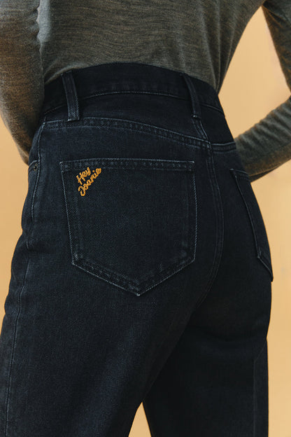 Hey Joanie Fifth Avenue Tapered Jeans in Little Liar view 19 - Hey Joanie Jeans Review (bottom)