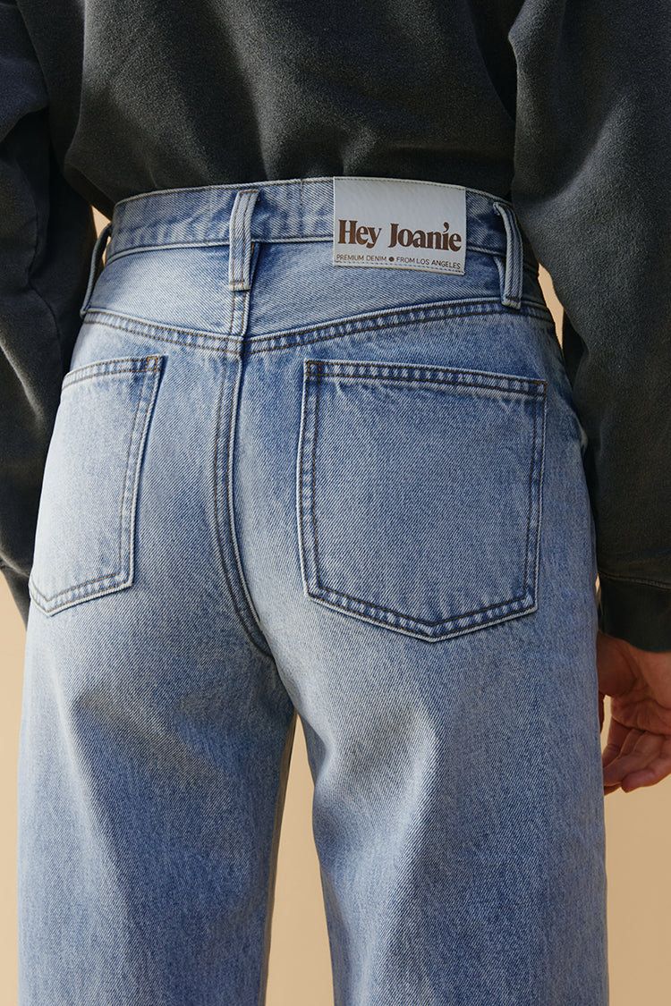Hey Joanie High-line Curve Ankle Jeans in I Will Survive view 9 - High Line Pants (bottom)