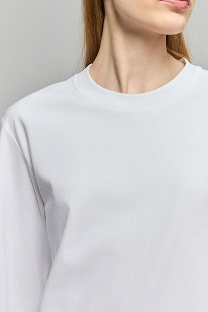 Hey Joanie Lazy Crew Long Sleeve in Onyx view 8 (piece)