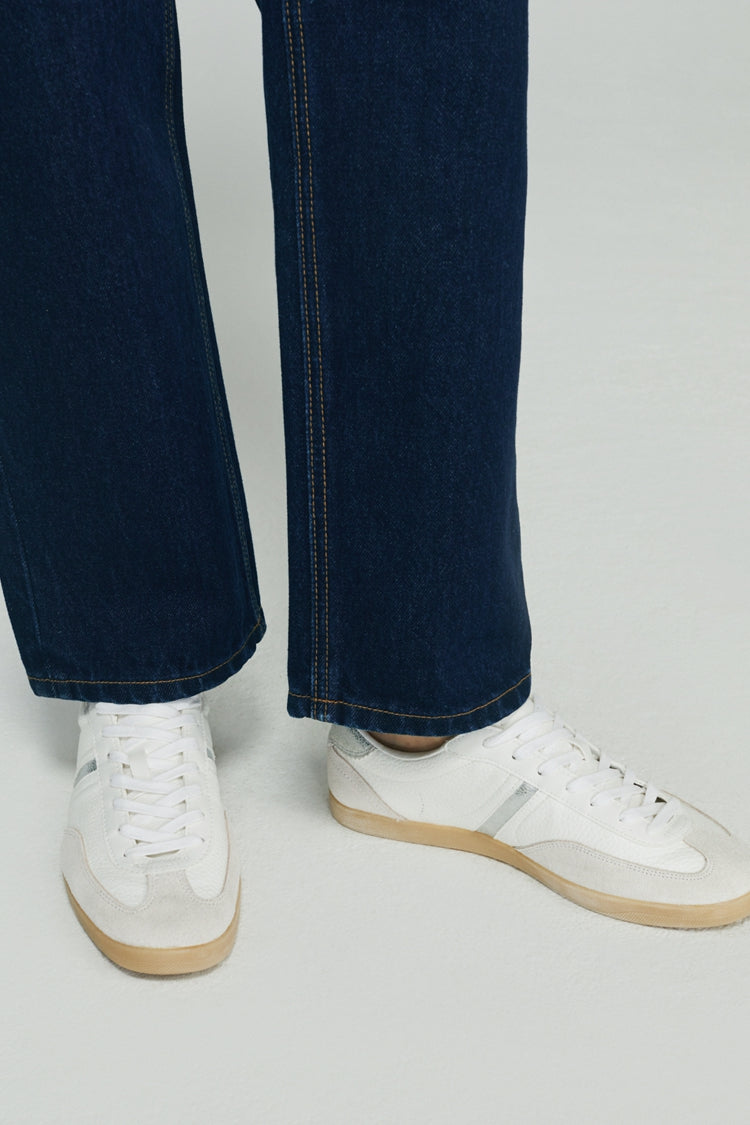 Hey Joanie Manhattan High Rise Straight Ankle Jeans in Light My Fire view 10 - High-Waisted - Hey Joanie Jeans Review
