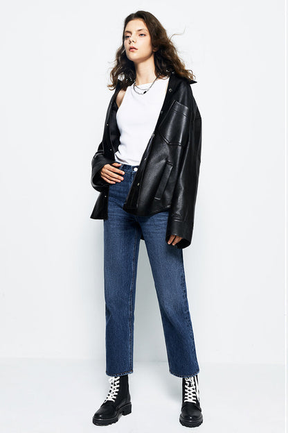Hey Joanie Manhattan High Rise Straight Ankle Jeans in Dancing On My Own view 14 - High-Waisted - Hey Joanie Jeans Review