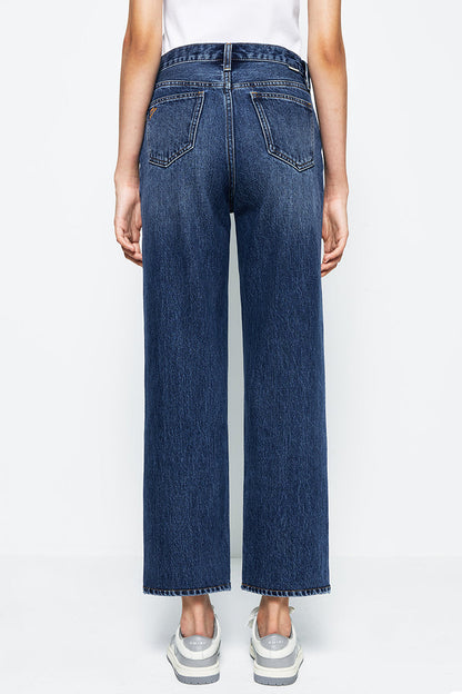 Hey Joanie Manhattan High Rise Straight Ankle Jeans in Born to Run view 17 - High-Waisted - Hey Joanie Jeans Review