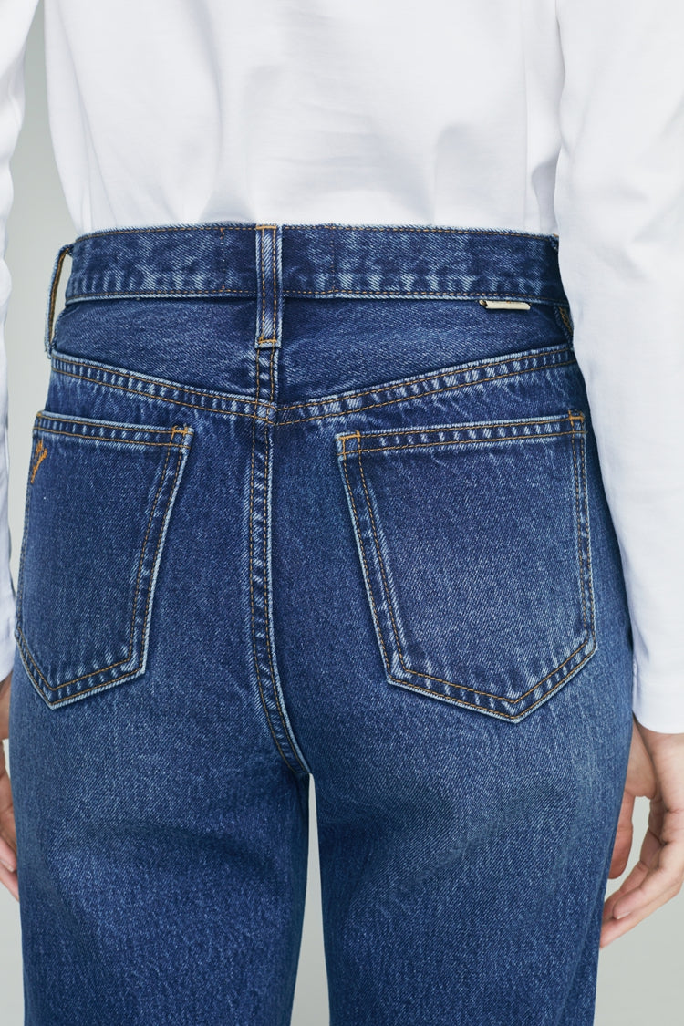 Hey Joanie Manhattan High Rise Straight Ankle Jeans in Born to Run view 18 - High-Waisted - Hey Joanie Jeans Review