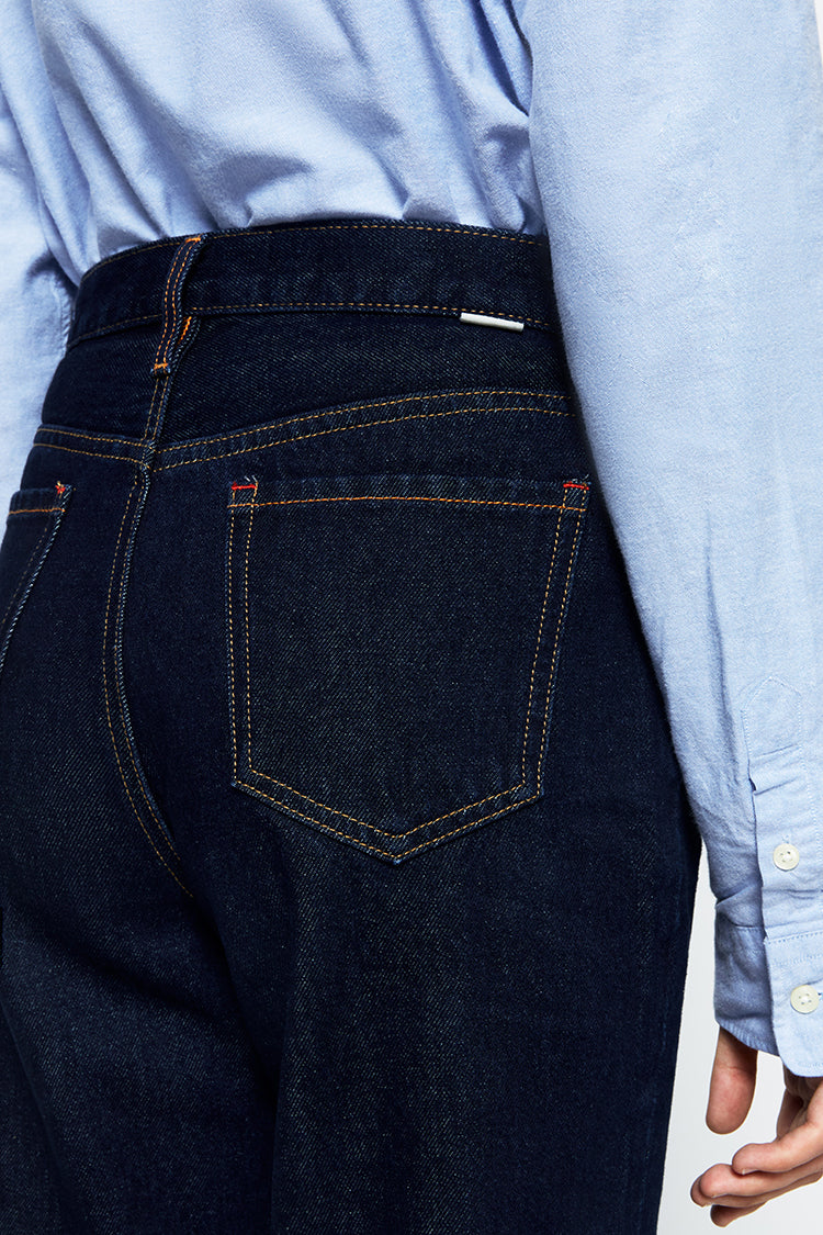 Hey Joanie Manhattan High Rise Straight Ankle Jeans in Light My Fire view 30 - High-Waisted - Hey Joanie Jeans Review
