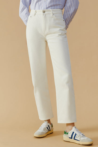 Hey Joanie Manhattan High Rise Straight Ankle Jeans in Dancing On My Own view 5 - High-Waisted - Hey Joanie Jeans Review
