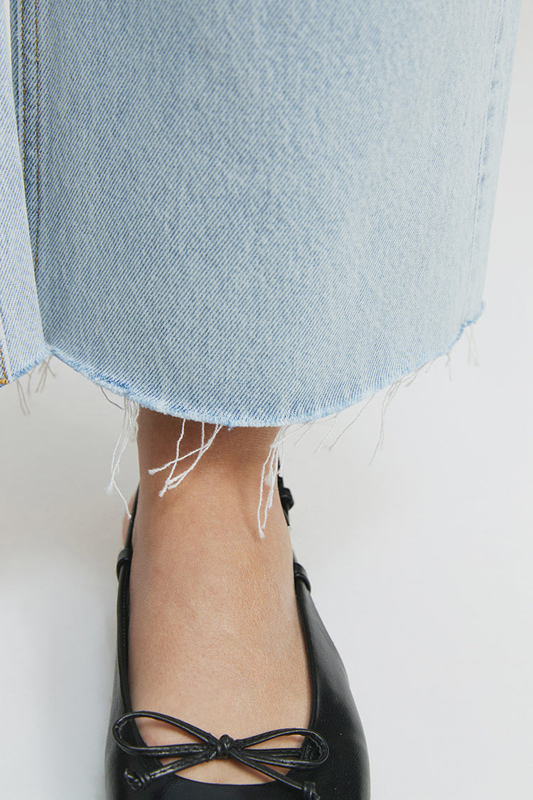 Hey Joanie Moon Curve Raw Hem Crop Jeans in Earth Angel view 10 - Hey Joanie Jeans Review (bottom)