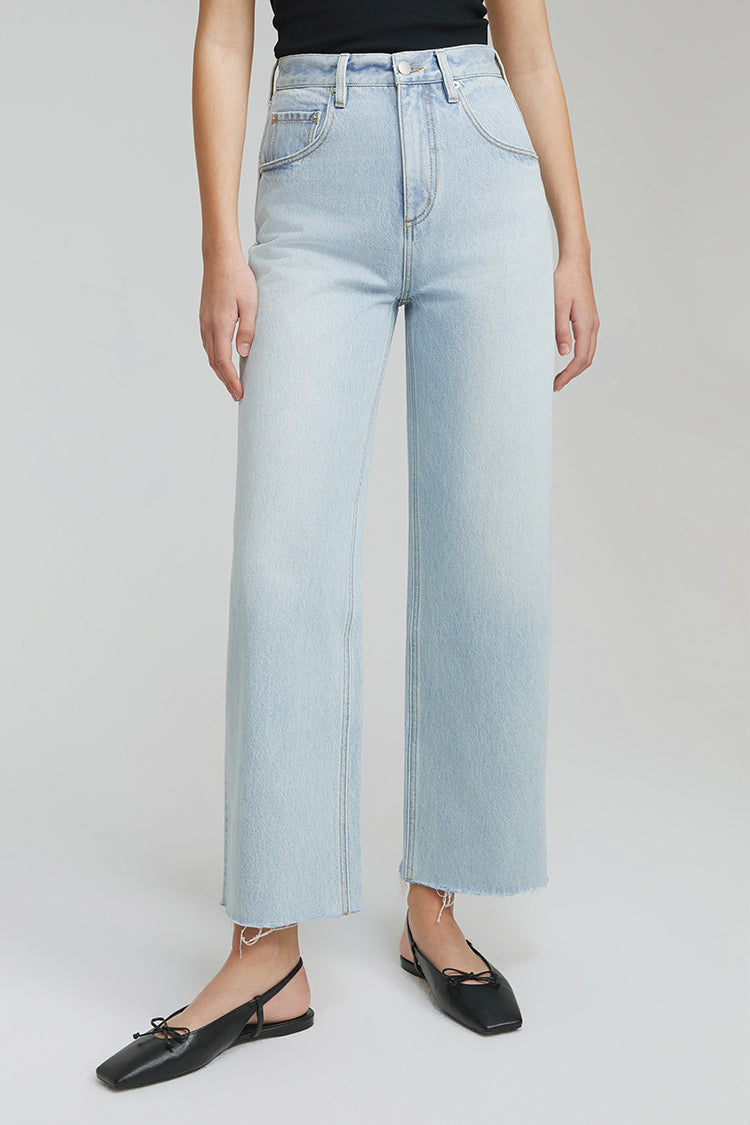 Hey Joanie Moon Curve Raw Hem Crop Jeans in Earth Angel view 5 - Hey Joanie Jeans Review (bottom)