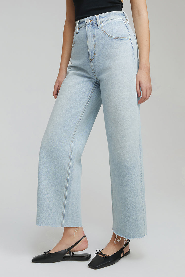 Hey Joanie Moon Curve Raw Hem Crop Jeans in Earth Angel view 6 - Hey Joanie Jeans Review (bottom)