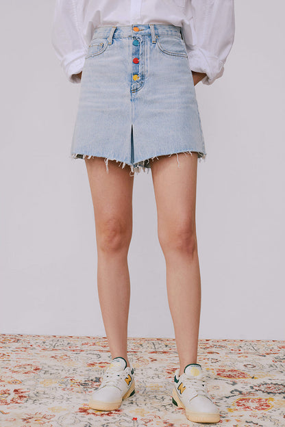 Hey Joanie Rainbow Pleat Skort view 5 (piece)
