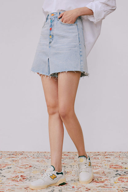Hey Joanie Rainbow Pleat Skort view 6 (piece)