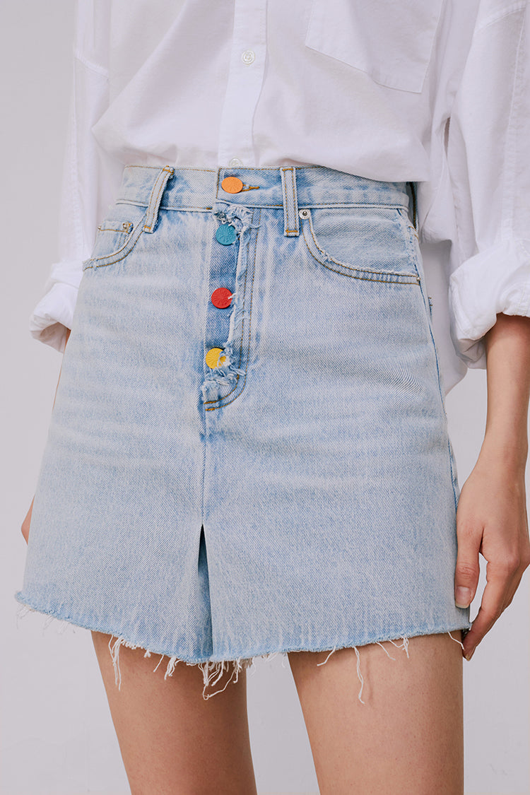 Hey Joanie Rainbow Pleat Skort view 8 (piece)