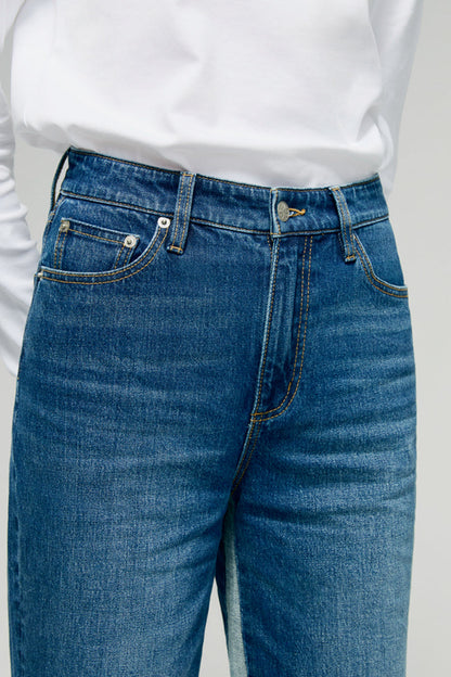 Hey Joanie Shadow Split Wideleg Jeans in Isn't Anything view 8 - Hey Joanie Jeans Review (bottom)