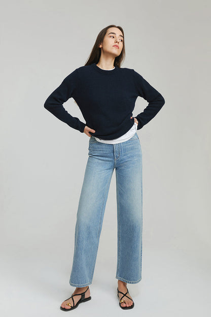 Hey Joanie the Cityer Crop Wide Jeans in Hey Nineteen - Hey Joanie Jeans Review (bottom)