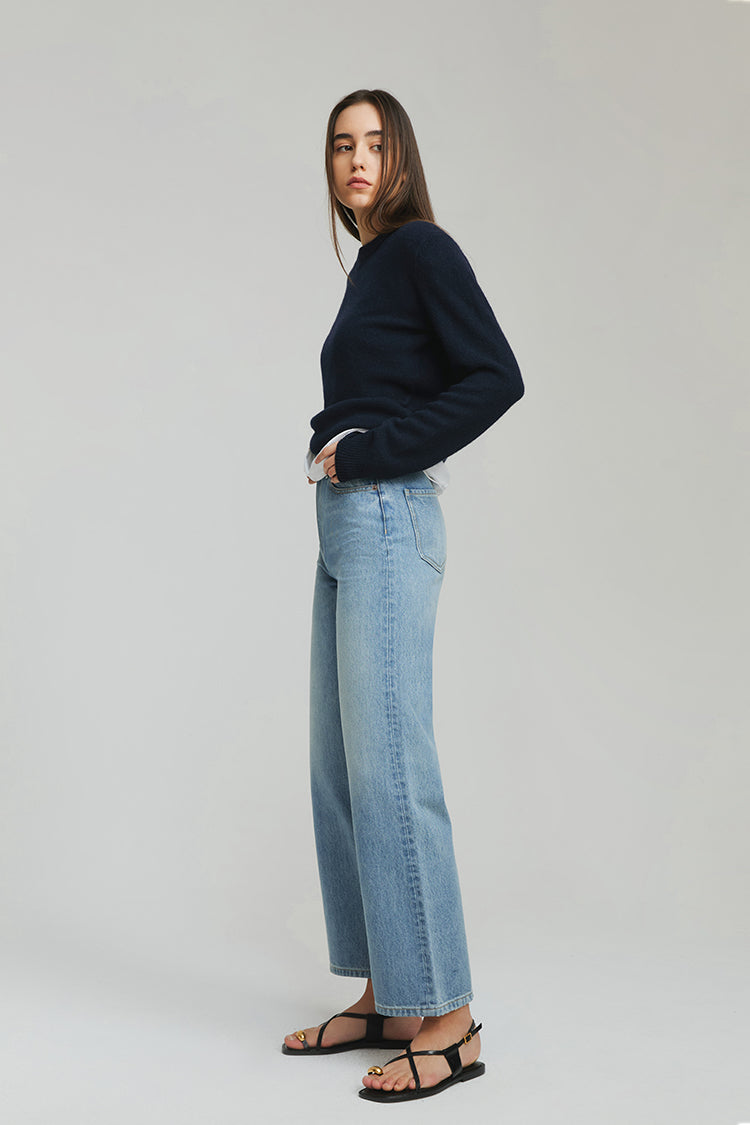 Hey Joanie the Cityer Crop Wide Jeans in Hey Nineteen view 4 - Hey Joanie Jeans Review (bottom)